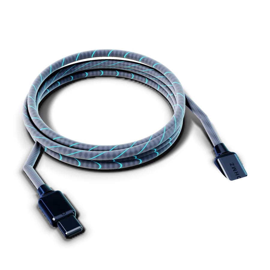 OHMZ Braided USB-C Cable 2m