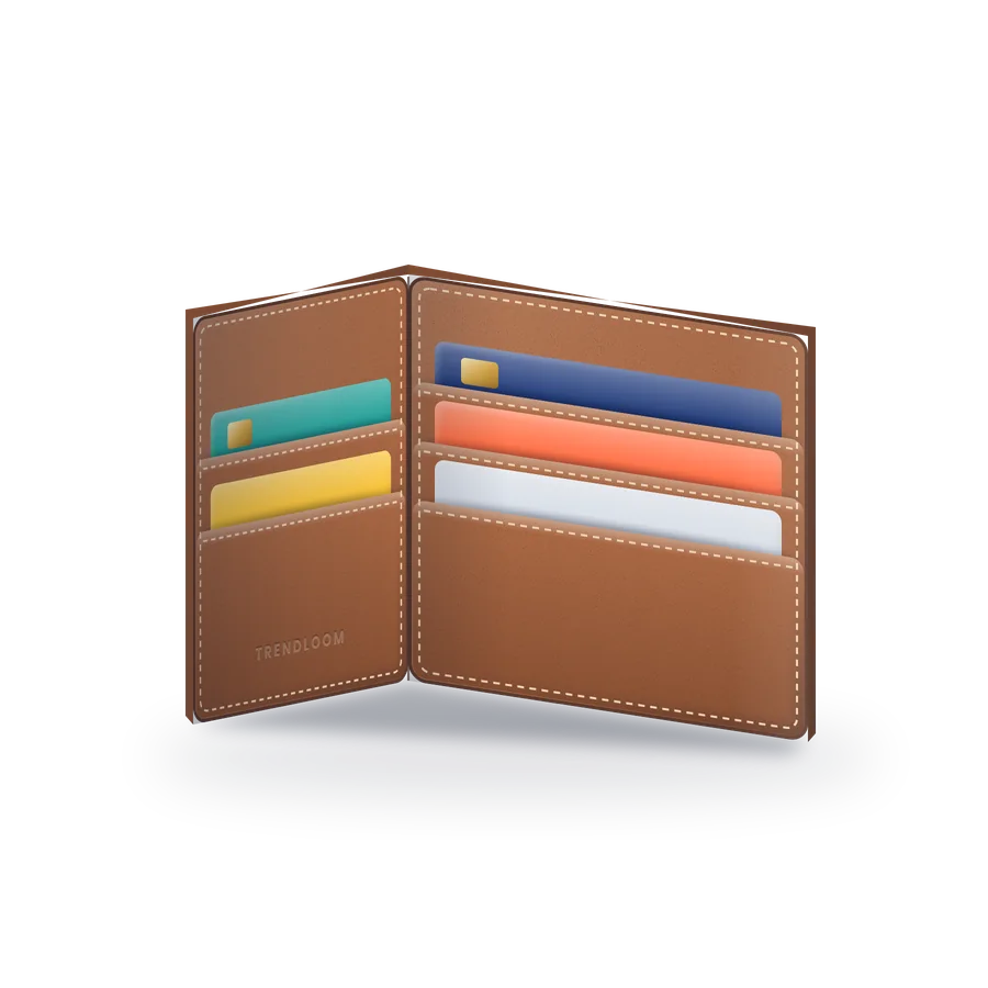 Leather-Look Bifold Wallet