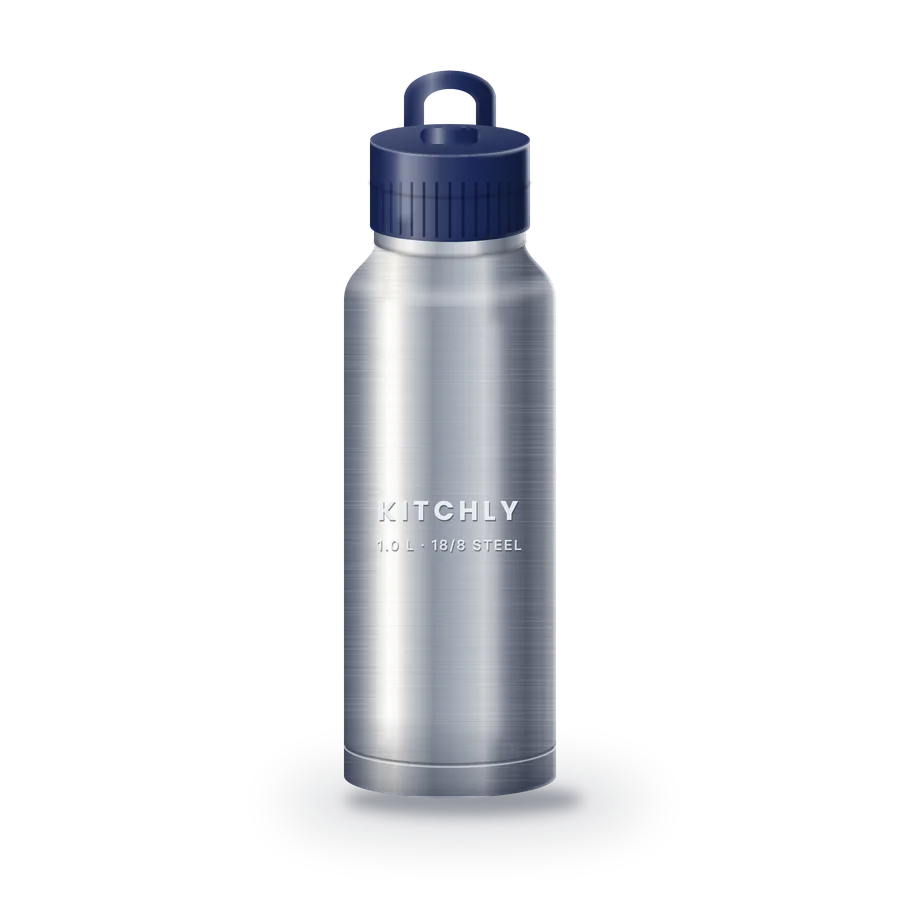 Insulated Steel Water Bottle 1L